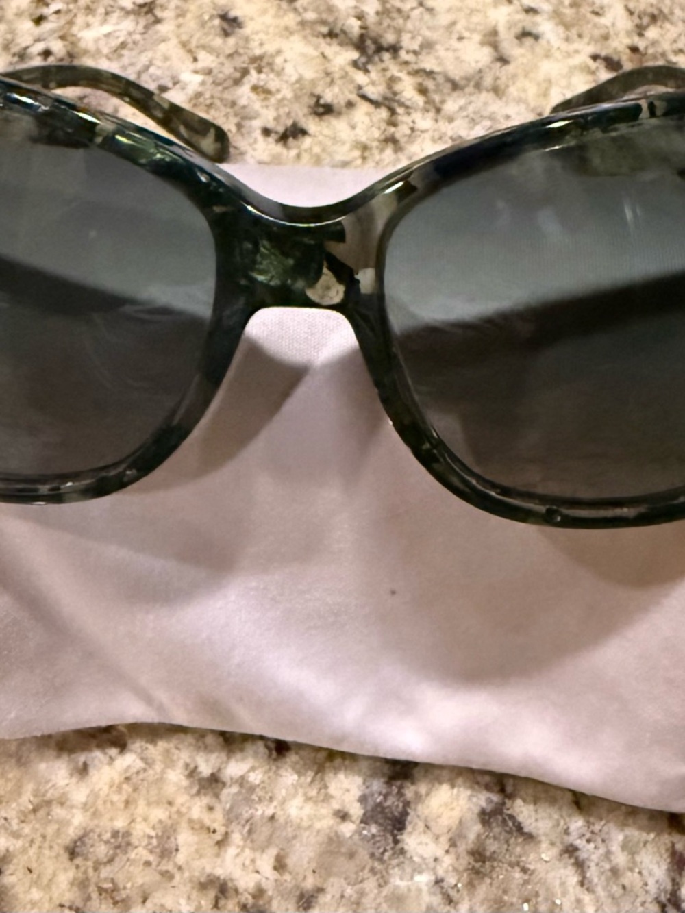 Tory Burch Green Tortoiseshell Oversized Women's Sunglasses Model TY7054 - Picture 5 of 13